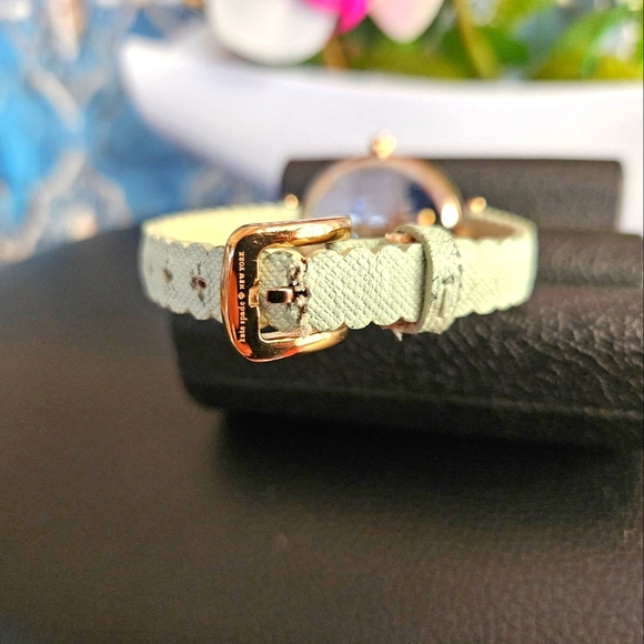 Kate Spade Holland Butterfly Mint Leather